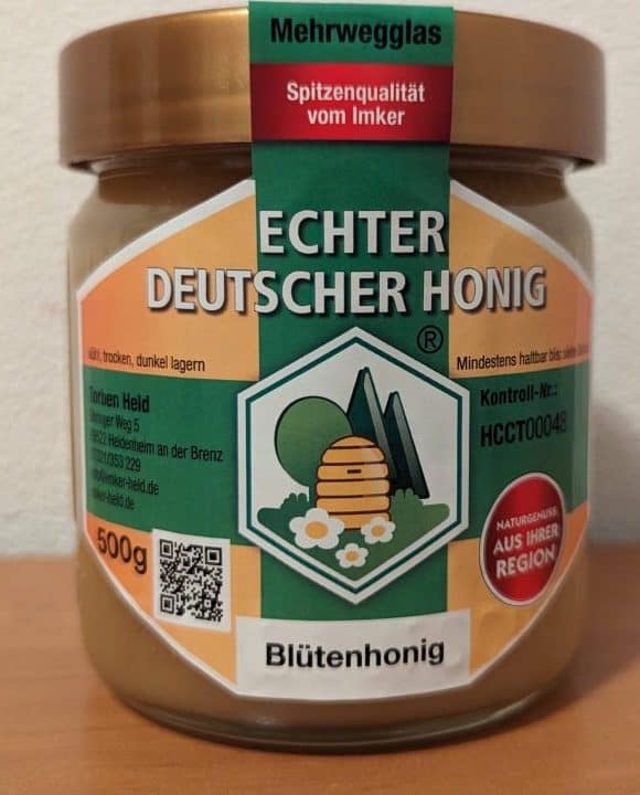 Honigglas DIB Heidenheim